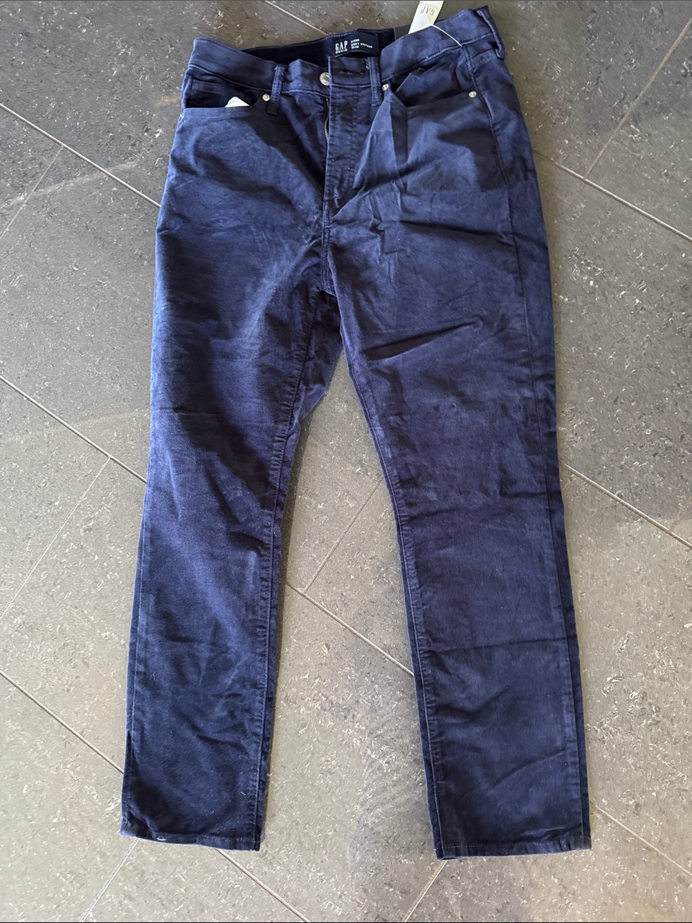 GAP Slim Velvet Pants